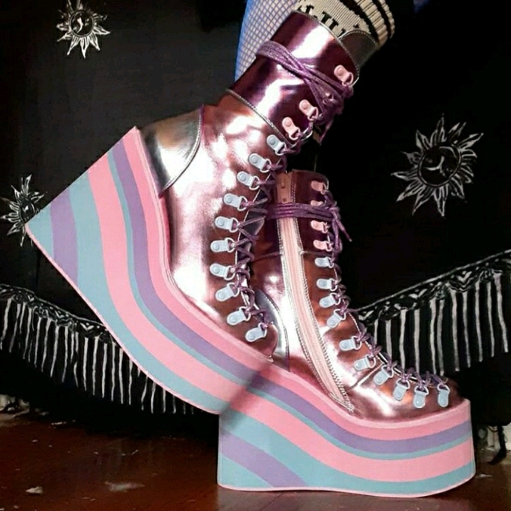 Cotton Candy Traitor Boots